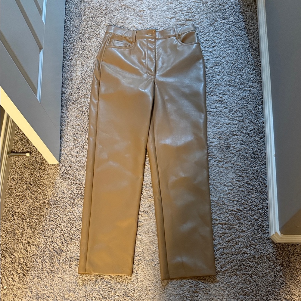 Wilfred Camel Leather Apparel